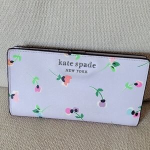 Kate Spade Cameron Wildflower Ditsy Slim Bifold Wallet